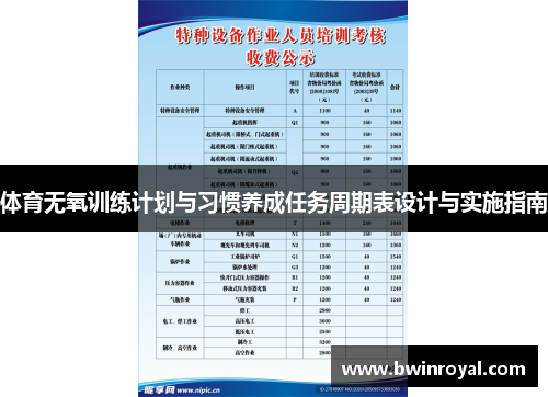 体育无氧训练计划与习惯养成任务周期表设计与实施指南